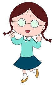 Аниме персонаж Тамаэ Хонами / Tamae Honami из аниме Chibi Maruko-chan