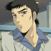 Аниме персонаж Тору Суэцугу / Tohru Suetsugu из аниме Initial D Fourth Stage