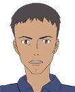 Аниме персонаж Кацухико Дзинноути / Katsuhiko Jinnouchi из аниме Summer Wars