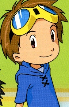 Аниме персонаж Такато Мацуда / Takato Matsuda из аниме Digimon Tamers