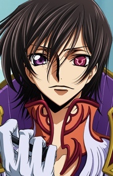 Аниме персонаж Лелуш Ламперуж / Lelouch Lamperouge из аниме Code Geass