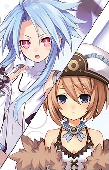 Аниме персонаж Блан / Blanc из аниме Choujigen Game Neptune The Animation