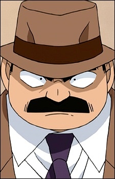 Аниме персонаж Джузо Мэгурэ / Juuzou Megure из аниме Detective Conan