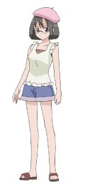 Аниме персонаж Юкина Камо / Yukina Kamo из аниме Nekogami Yaoyorozu