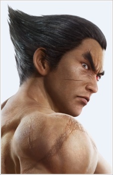 Аниме персонаж Кадзуя Мисима / Kazuya Mishima из аниме Tekken