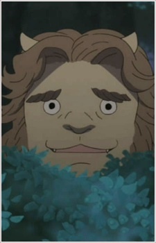 Аниме персонаж Ёкай с лицом льва / Lion-faced Youkai из аниме Natsume Yuujinchou San
