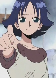 Аниме персонаж Мерои / Meroie из аниме One Piece: Umi no Heso no Daibouken-hen