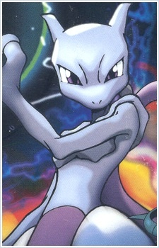 Аниме персонаж Мьюту / Mewtwo из аниме Pokemon