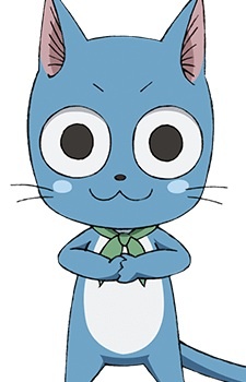 Аниме персонаж Хэппи / Happy из аниме Fairy Tail