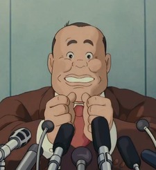 Аниме персонаж Директор парка «Wonderland» / Wonderland President из аниме Heisei Tanuki Gassen Ponpoko