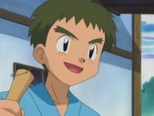 Аниме персонаж Кинджи / Kinji из аниме Pokemon Advanced Generation