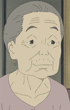Аниме персонаж Бабушка / Grandaunt из аниме Momo e no Tegami