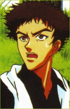 Аниме персонаж Харукадзэ Куробанэ / Harukaze Kurobane из аниме Tennis no Ouji-sama