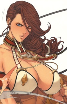 Аниме персонаж Бранвен / Branwen из аниме Queen's Blade: Rebellion