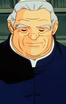 Аниме персонаж Священник / Priest из аниме City Hunter 2