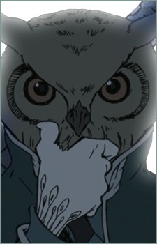 Аниме персонаж Человек-сова / Owl Man из аниме Lupin the Third: Mine Fujiko to Iu Onna