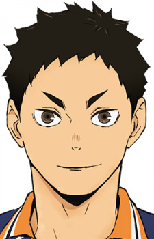 Аниме персонаж Дайти Савамура / Daichi Sawamura из аниме Haikyuu!!