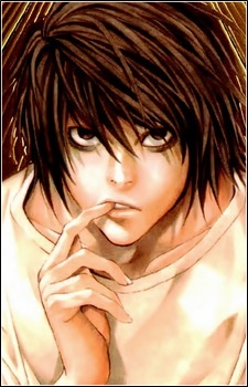 Аниме персонаж Л Лоулайт / L Lawliet из аниме Death Note