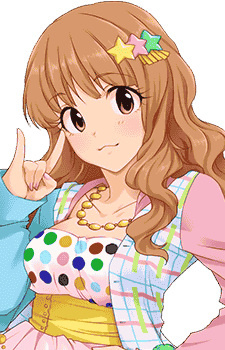 Аниме персонаж Кирари Моробоси / Kirari Moroboshi из аниме The iDOLM@STER Cinderella Girls