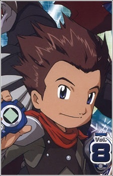 Аниме персонаж Рё Акияма / Ryou Akiyama из аниме Digimon Adventure: Bokura no War Game!