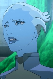 Аниме персонаж Трия Нувани / Treeya Nuwani из аниме Mass Effect: Paragon Lost