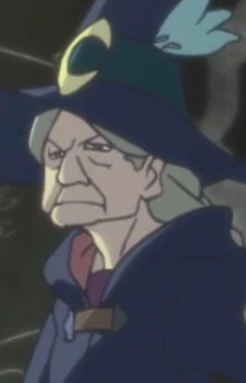 Аниме персонаж Старая учительница / Old Teacher из аниме Little Witch Academia