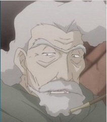 Аниме персонаж Старик / Old Man из аниме Romeo x Juliet