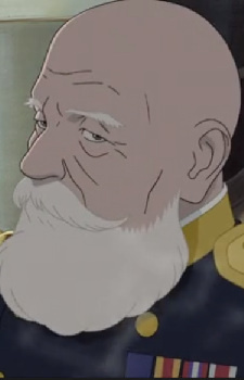 Аниме персонаж Адмирал / The Admiral из аниме Steamboy