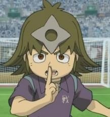 Аниме персонаж Гэн Кога / Gen Kouga из аниме Inazuma Eleven