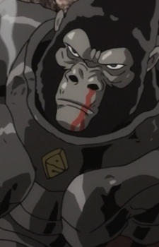Аниме персонаж Бронированная Горилла / Armored Gorilla из аниме One Punch Man