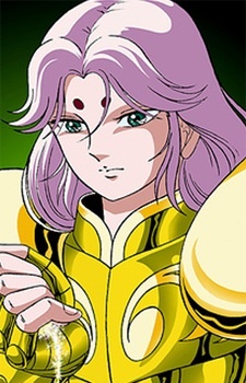 Аниме персонаж Му / Muu Aries из аниме Saint Seiya