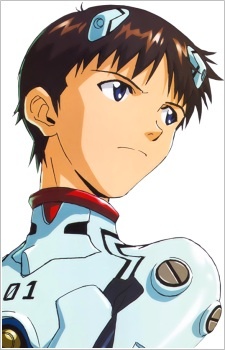 Аниме персонаж Синдзи Икари / Shinji Ikari из аниме Neon Genesis Evangelion