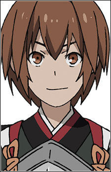 Аниме персонаж Хината Хашиба / Hinata Hashiba из аниме Neppuu Kairiku Bushi Road