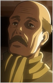 Аниме персонаж Дедушка Шульца / Grandfather Schultz из аниме Shingeki no Kyojin