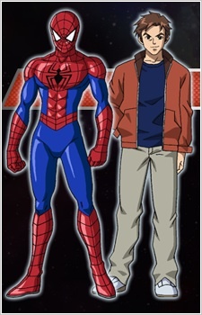 Аниме персонаж Питер Паркер / Peter Parker из аниме Marvel Disk Wars: The Avengers