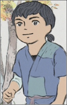 Аниме персонаж Сутэмару / Sutemaru из аниме Kaguya-hime no Monogatari