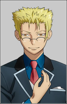 Аниме персонаж Киба Самэока / Kiba Sameoka из аниме Wizard Barristers: Benmashi Cecil