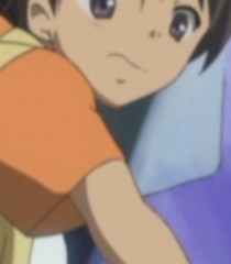 Аниме персонаж Ребёнок из поезда / Child on Train из аниме Clannad: After Story