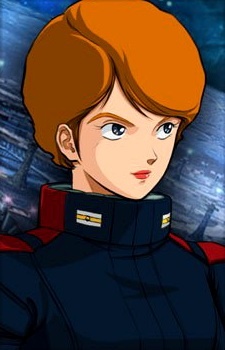 Аниме персонаж Реккоа Лонде / Reccoa Londe из аниме Mobile Suit Zeta Gundam