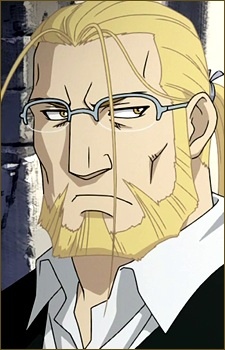 Аниме персонаж Ван Хоэнхайм / Van Hohenheim из аниме Fullmetal Alchemist