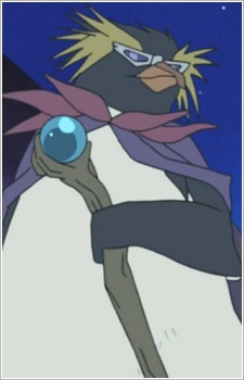 Аниме персонаж Хохлатый Пингвин / Rockhopper Penguin из аниме Shirokuma Cafe