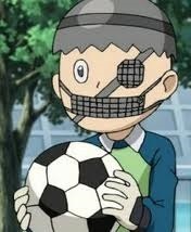 Аниме персонаж Айрон Гатс / Iron Guts из аниме Inazuma Eleven Go