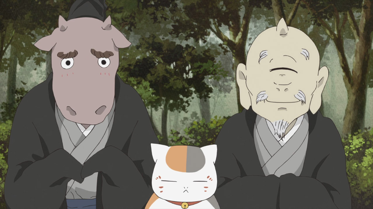 Скриншот из аниме Тетрадь дружбы Нацумэ: Пробуждение камня и Подозрительный посетитель