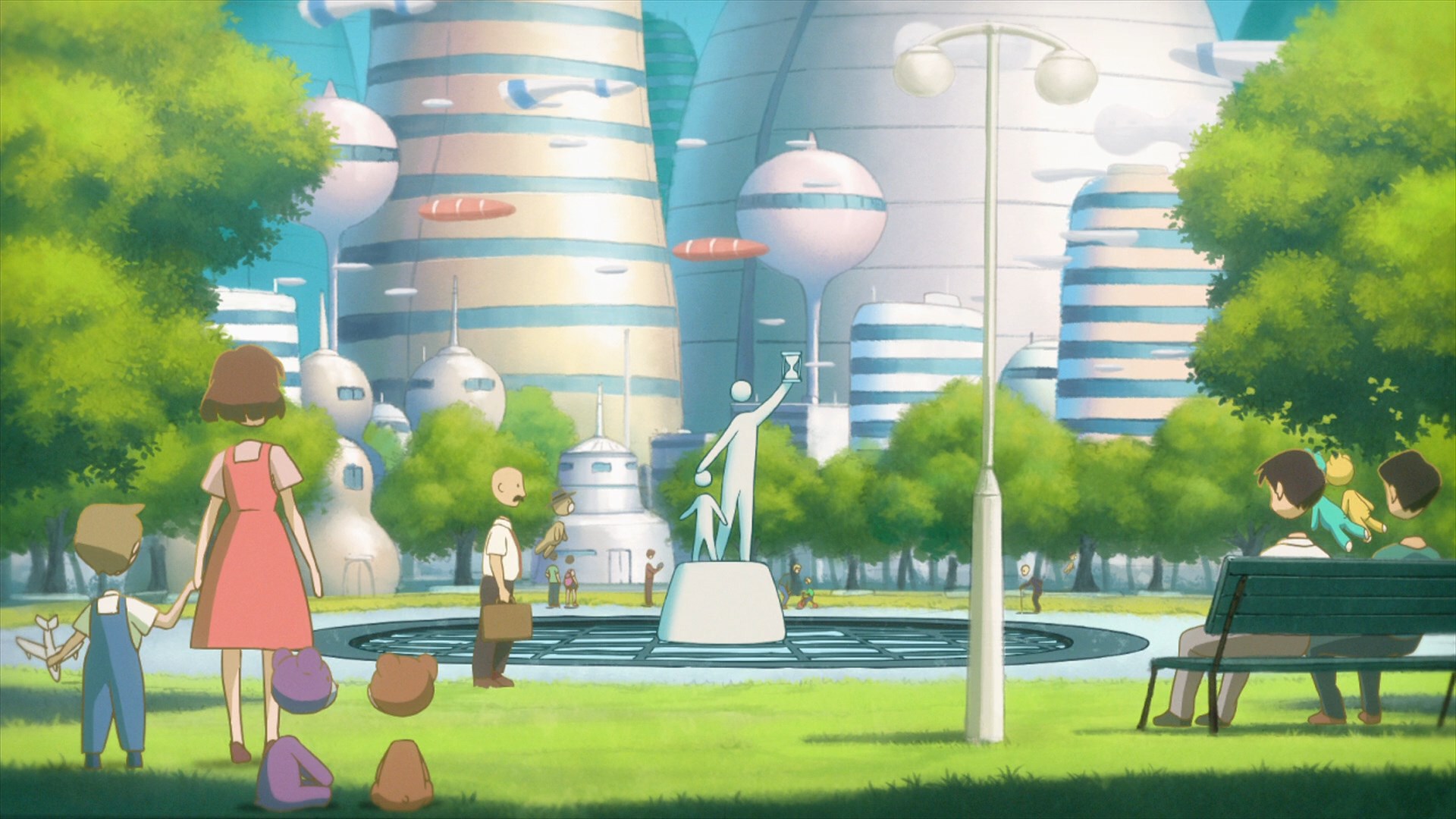 Скриншот из аниме Сад чудес