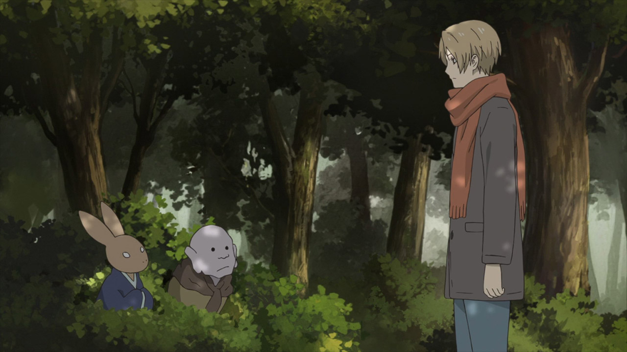 Скриншот из аниме Тетрадь дружбы Нацумэ: Пробуждение камня и Подозрительный посетитель