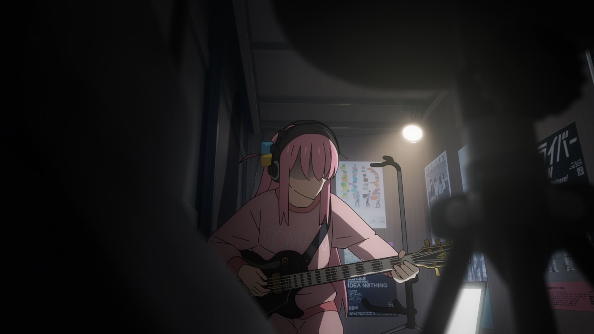 Скриншот из аниме Одинокий рокер!