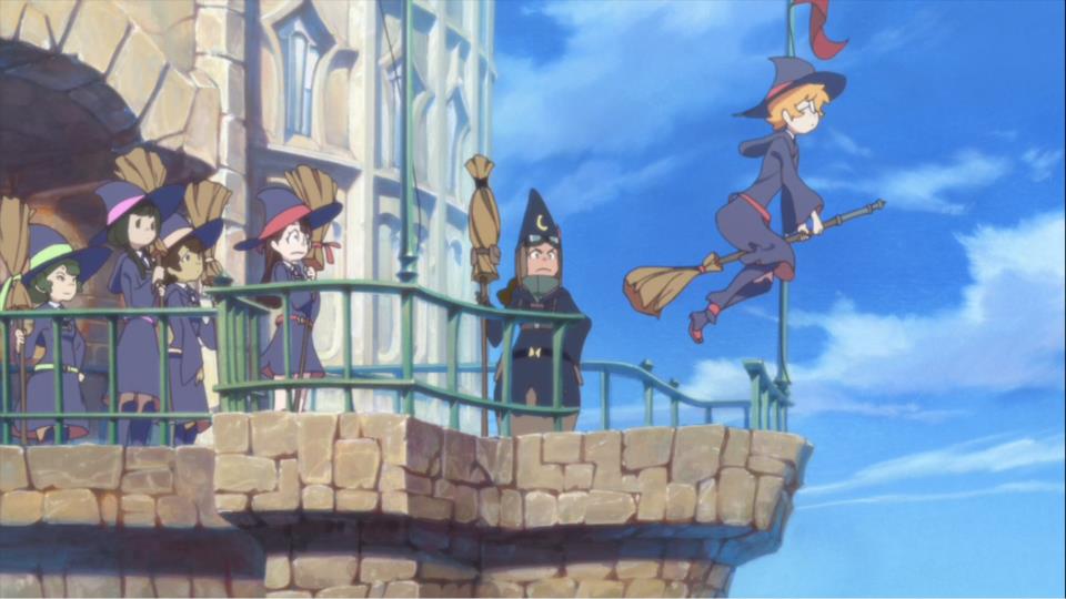 Скриншот из аниме Академия ведьмочек