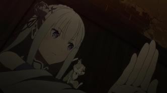 Скриншот из аниме Re:Zero. Жизнь с нуля в альтернативном мире