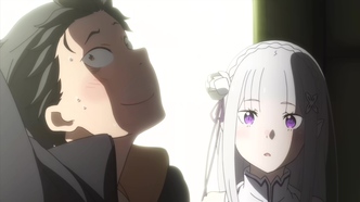 Скриншот из аниме Re:Zero. Жизнь с нуля в альтернативном мире 2. Часть 1