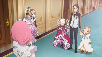 Скриншот из аниме Re:Zero. Жизнь с нуля в альтернативном мире 3